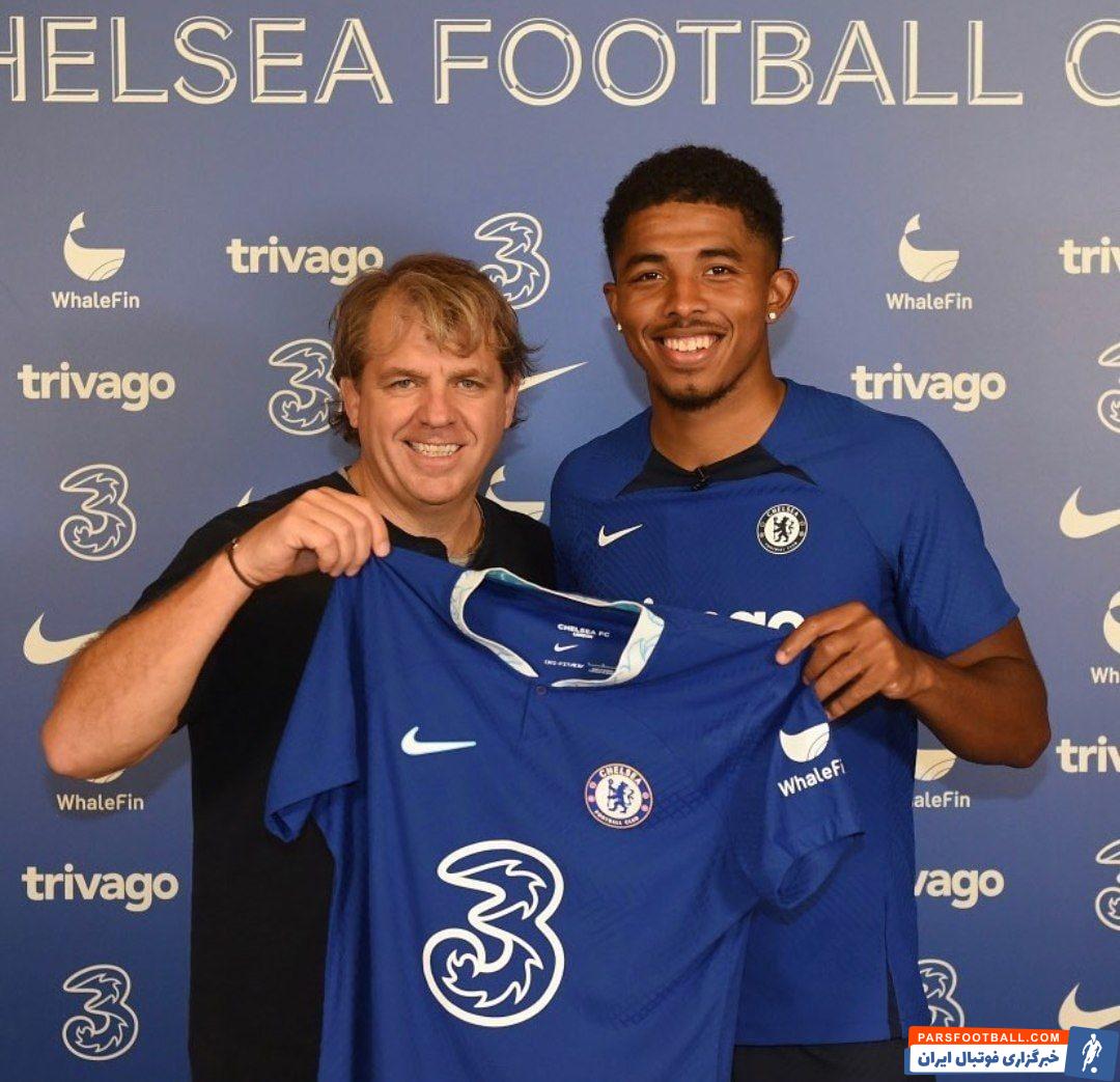 امضای رسمی قرارداد وسلی فوفانا با باشگاه چلسی