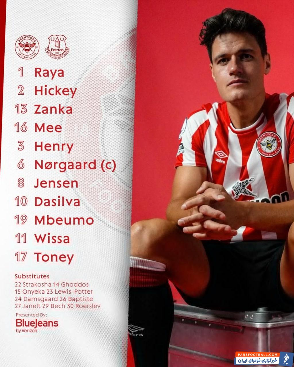 سامان قدوس در برنتفورد