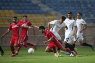 بازی درخشان محمد عمری در بازی دوستانه پرسپولیس و ون پارس اصفهان