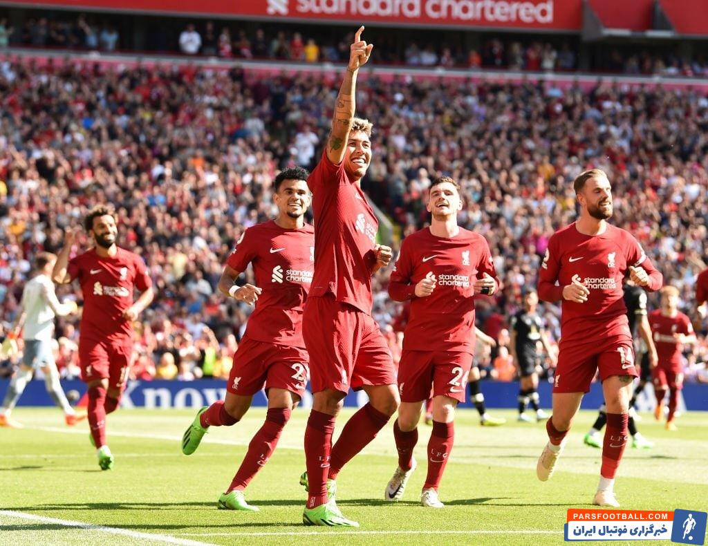 اولین برد لیورپول در فصل جدید با 9 گل برابر بورنموث