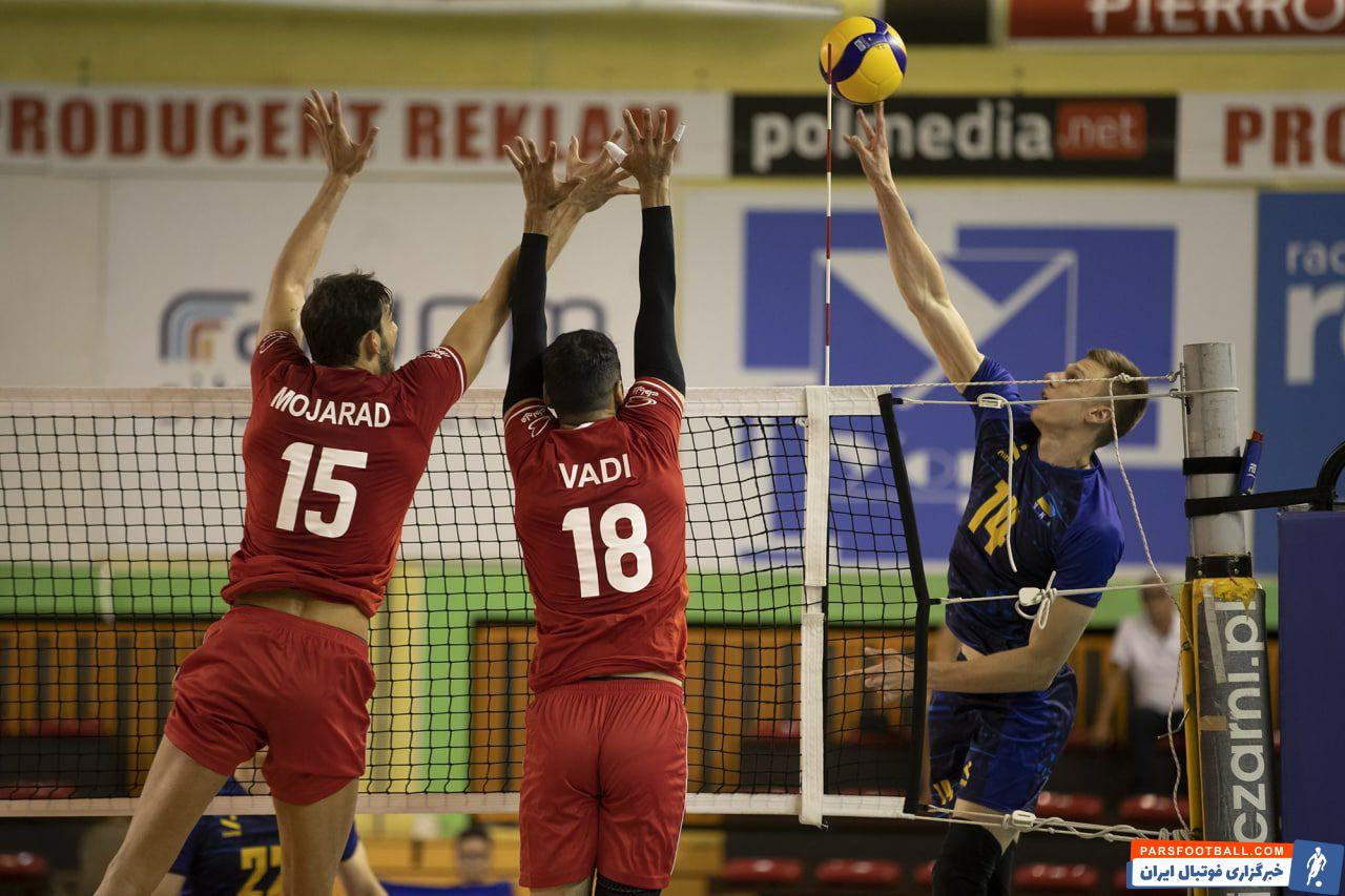 شکست تیم ملی والیبال ایران