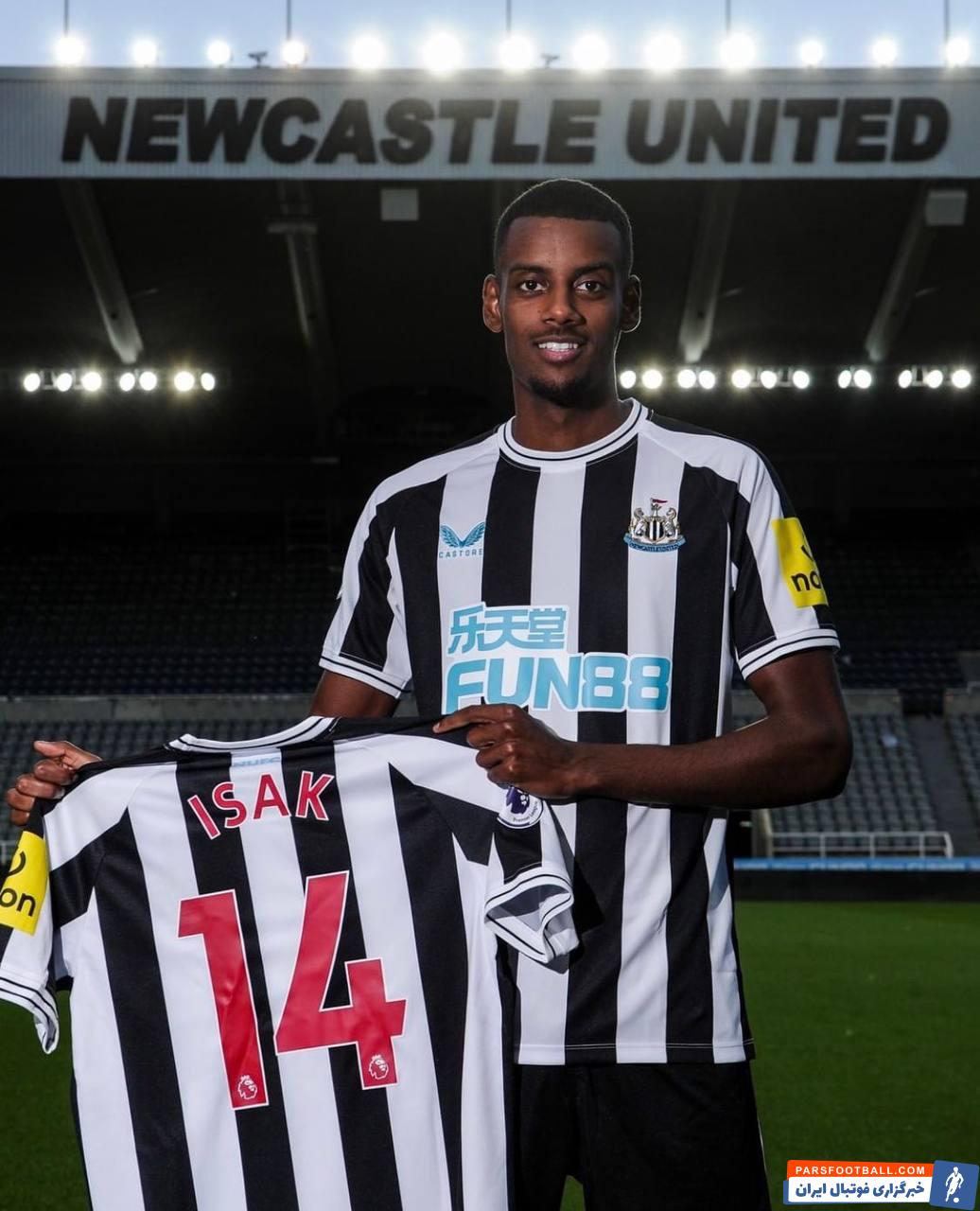 الکساندر ایساک در نیوکاسل