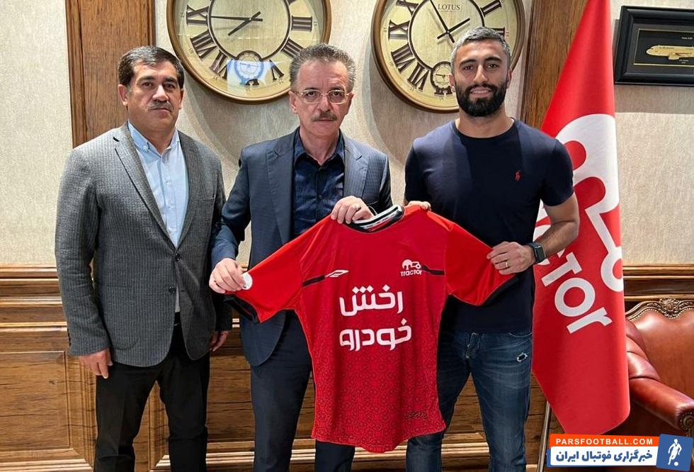 پاک کردن قلب آبی در بیو اینستاگرام توسط کاوه رضایی پس از پیوستن تراکتور