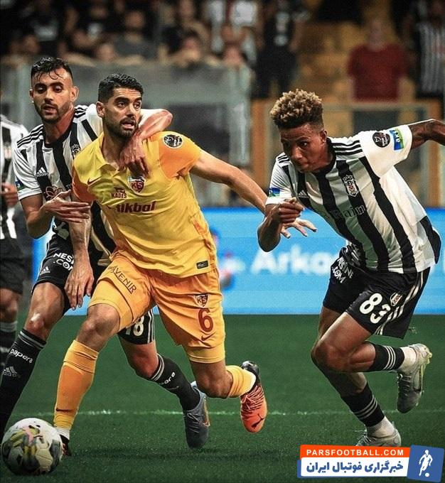 اخراج تلخ علی کریمی در دیدار کایسری اسپور و بشیکتاش