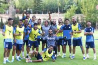 انگیزه بالای بازیکنان استقلال در تمرینات