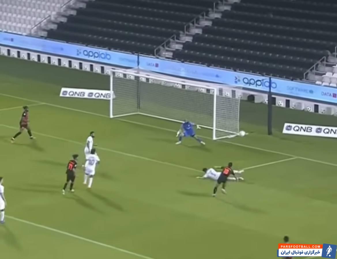 الاهلی ؛ تکل شجاع خلیل زاده برای حفظ کلین شیت