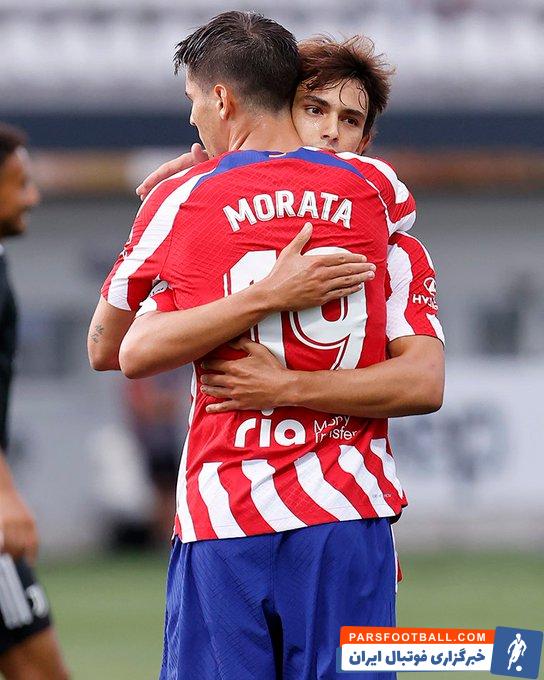 برتری 4 بر 0 اتلتیکومادرید در دیداری دوستانه برابر یوونتوس