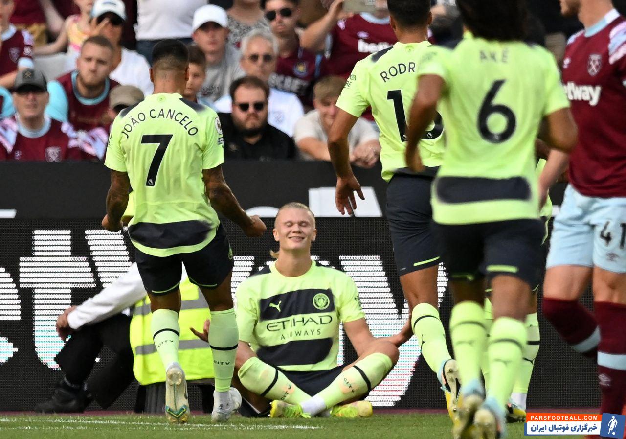 ارلینگ هالند در منچسترسیتی