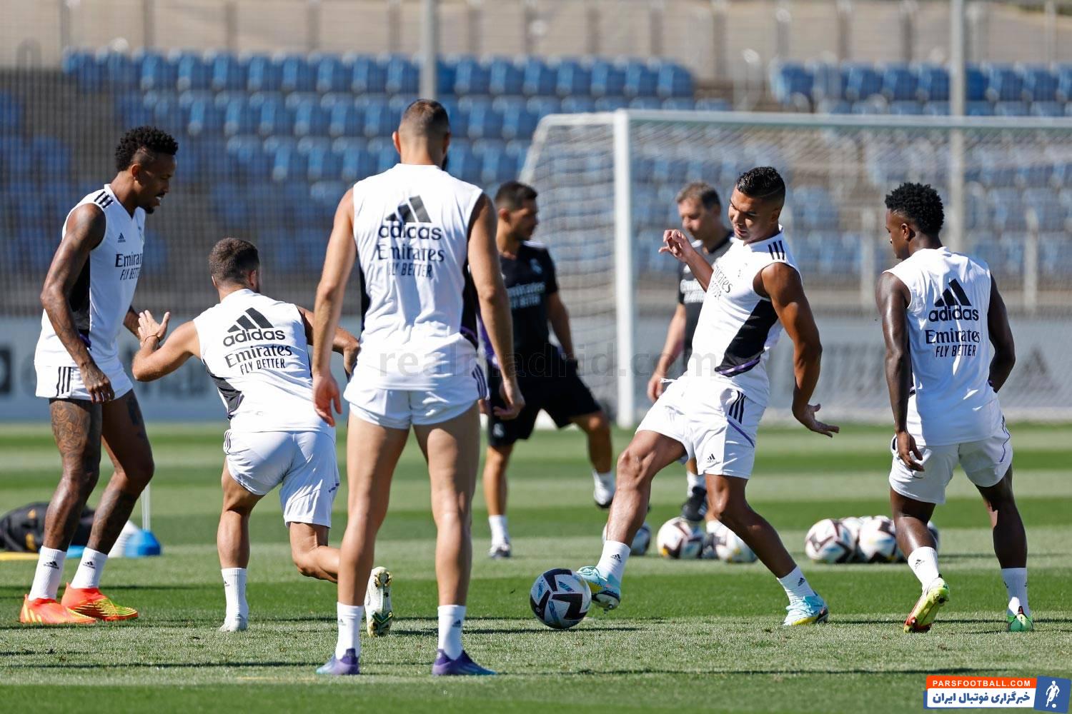 آخرین تمرین کارلوس کاسمیرو با رئال مادرید