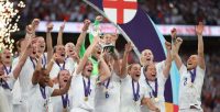 قهرمانی تیم ملی زنان انگلیس در اروپا