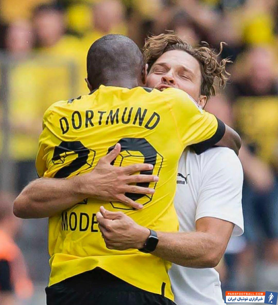 پیروزی دشوار دورتموند در خانه هرتابرلین با تک گل آنتونی مودست
