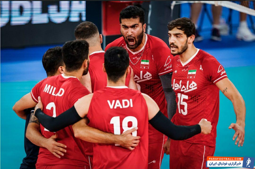صعود تیم ملی والیبال ایران به رده هفتم جهان پس از پیروزی برابر آرژانتین