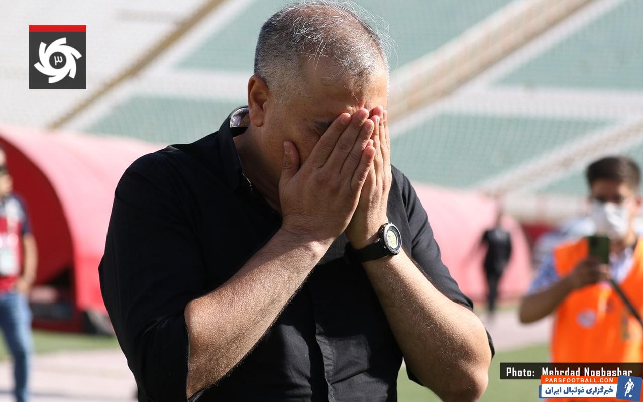 احساساتی شدن ساکت الهامی پس از تشویق هواداران تراکتور