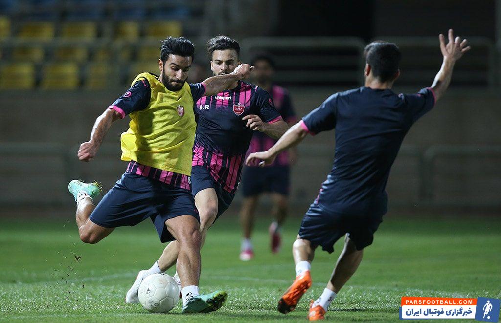 رقابت دانیال اسماعیلی فر و سیامک نعمتی در پست دفاع راست پرسپولیس