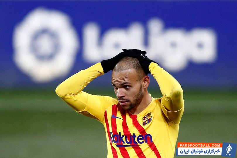 مارتین برایثویت در بارسلونا