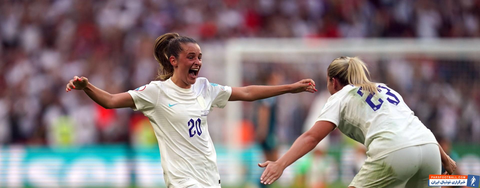 قهرمانی تیم ملی زنان انگلیس در اروپا 