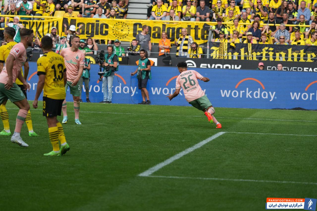 شکست تلخ دورتموند برابر وردربرمن در سیگنال ایدونا پارک