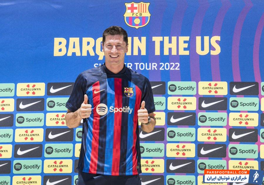 همکاری عالی زوج لواندوفسکی - پدری در دیدار بارسلونا و پوماس