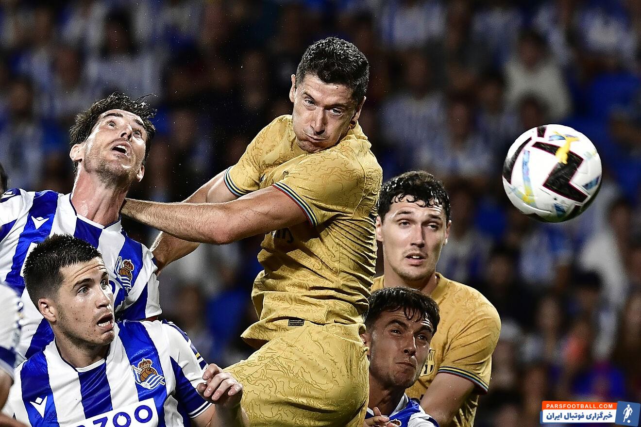 روبرت لواندوفسکی در بارسلونا