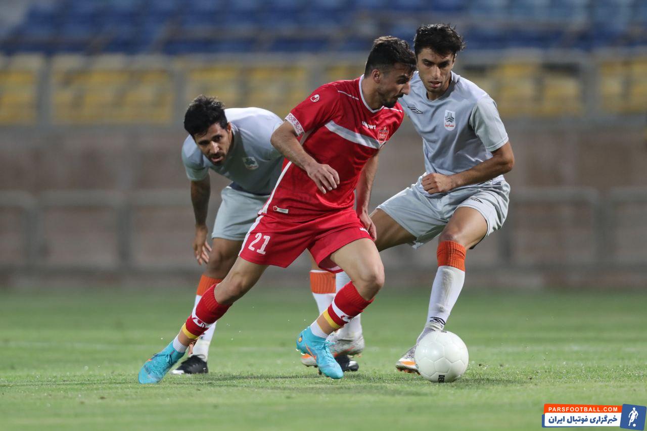 برتری 2 گله پرسپولیس برابر سایپا در دیداری تدارکاتی