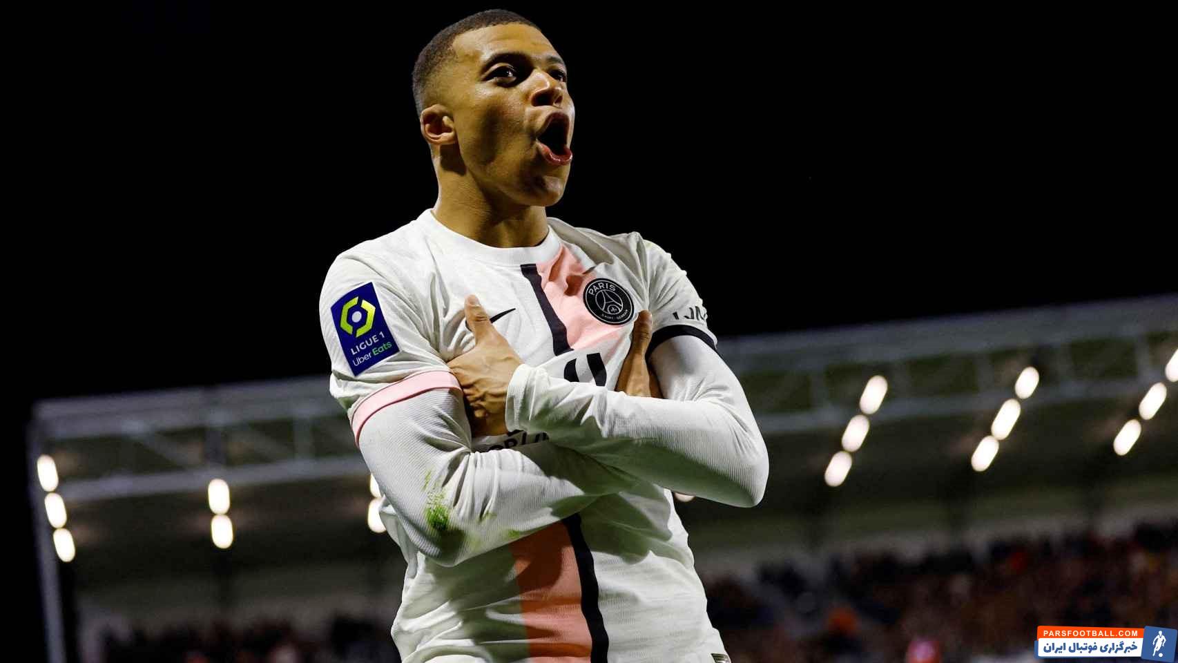 غیبت کیلیان امباپه در دیدار امشب پاری سن ژرمن و کلرمون