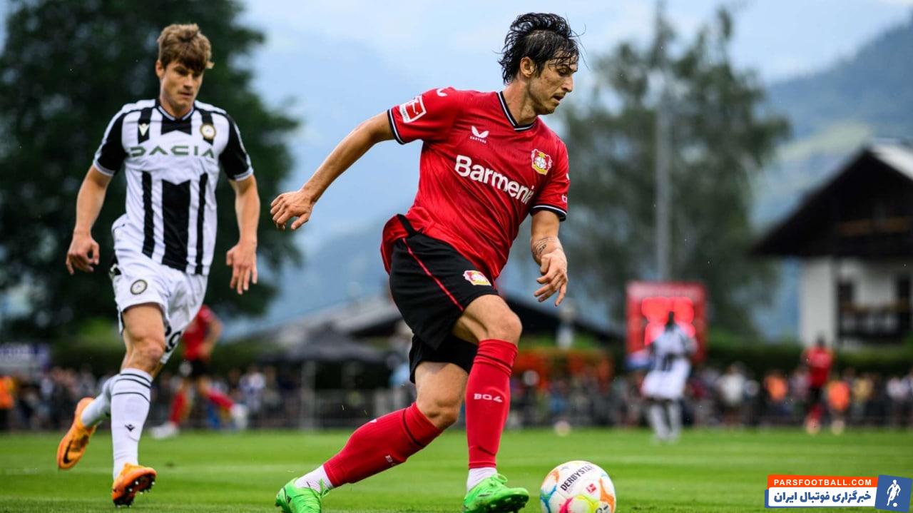 پست شماره 10 بایرلورکوزن در اختیار سردار آزمون در فصل جدید بوندسلیگا