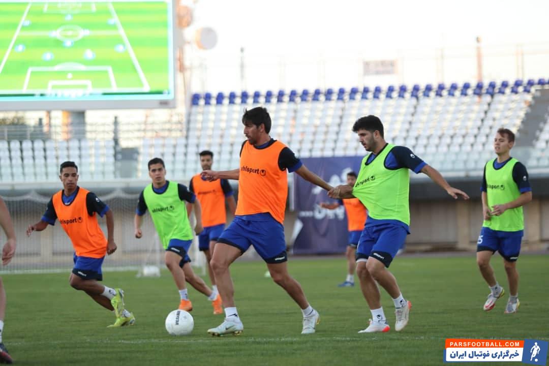 گل گهر ؛ استفاده از اسکوربورد در تمرینات گل گهر 