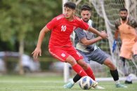 شکست تیم ملی جوانان برابر بزرگسالان در دیداری دوستانه