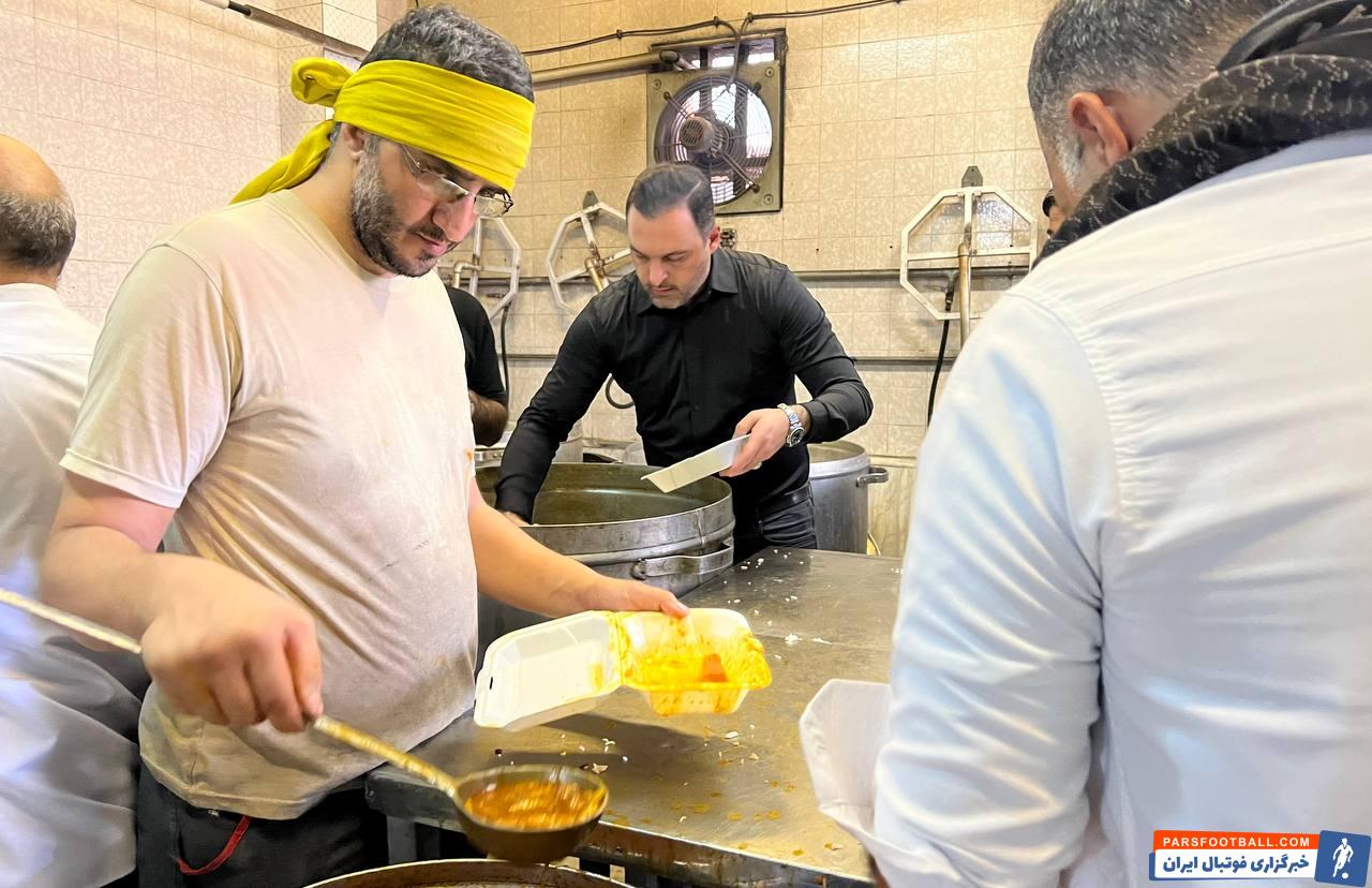 مدیران پرسپولیس و استقلال در مسجد الجواد