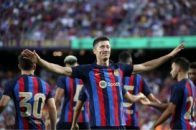 گلزنی روبرت لواندوفسکی برای بارسلونا در جام خوان گامپر