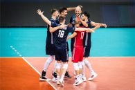 پیروزی 3 بر 1 لهستان برابر آمریکا در والیبال قهرمانی جهان