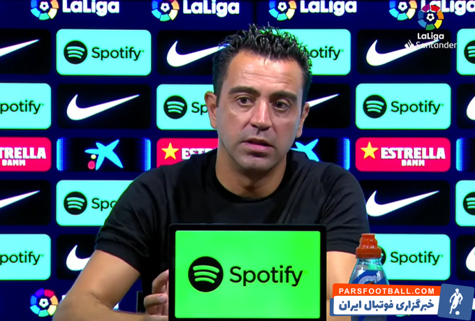 ژاوی در بارسلونا