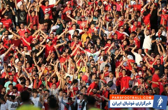 حمید سجادی وزیر ورزش میهمان ویژه بازی پرسپولیس و صنعت نفت آبادان