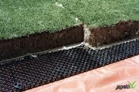 چمن مصنوعی چگونه آب را تخلیه می کند؟