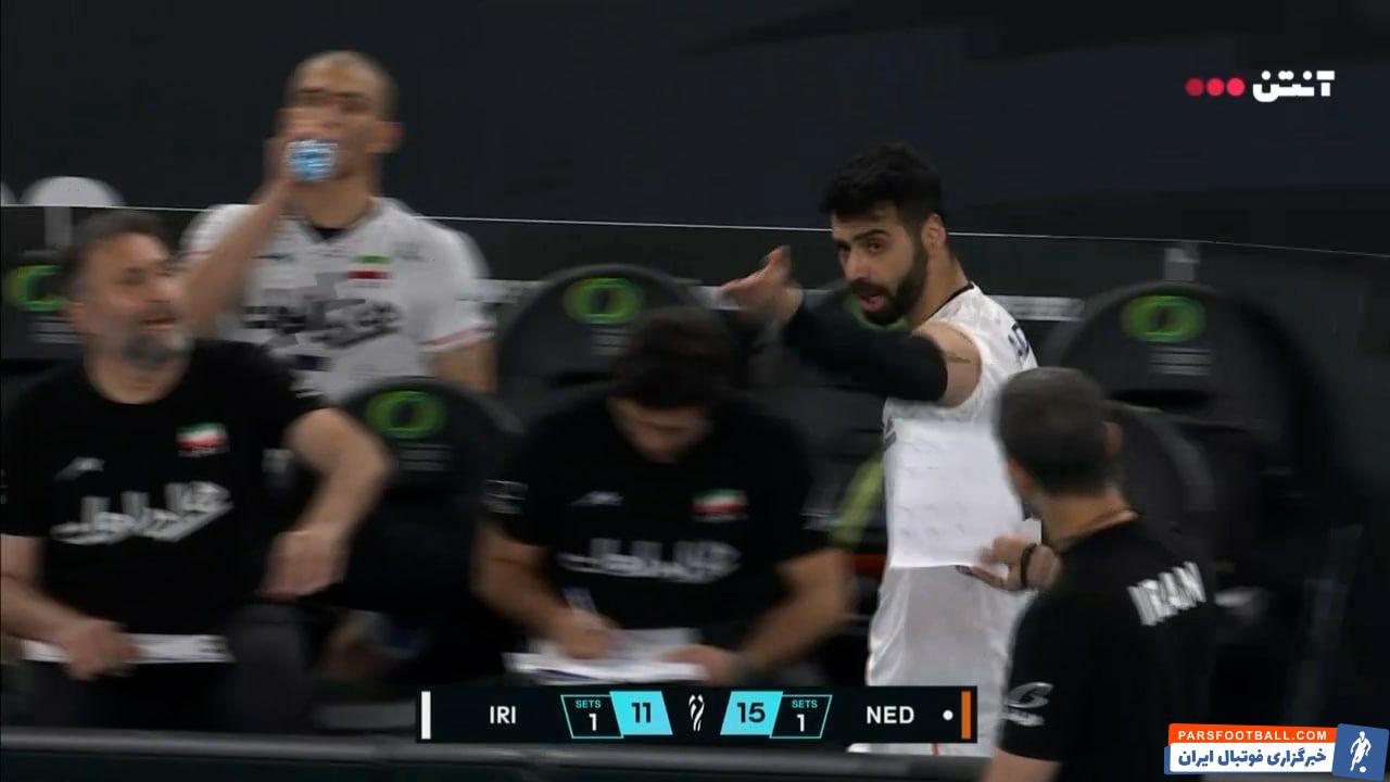 درگیری پاسور تیم ملی با بهروز عطایی/ عکس