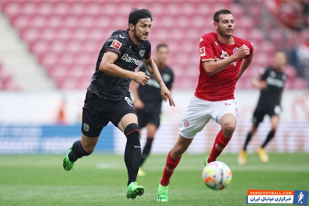 بایر لورکوزن - فرایبورگ - سردار آزمون