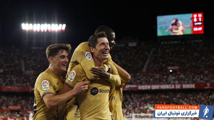 درخشش و گلزنی روبرت لواندوفسکی برابر سویا