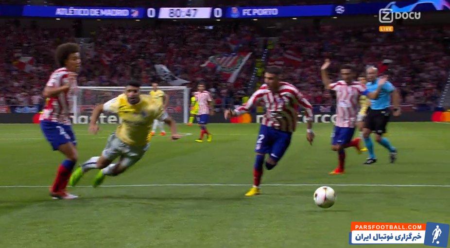 اخراج مهدی طارمی در دیدار اتلتیکو مادرید و پورتو