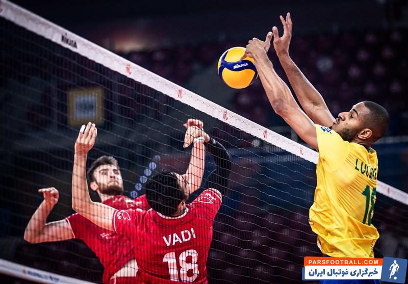 دیدار جذاب ایران و برزیل در والیبال قهرمانی جهان