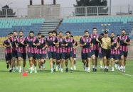 برگزاری آخرین تمرین پرسپولیس پیش از بازی با تیم هوادار ؛ تمرین اختصاصی فرشاد فرجی زیر نظر پزشکان