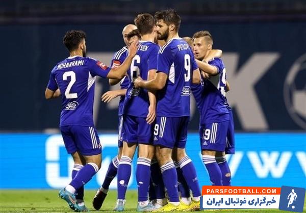 دینامو زاگرب در حضور ستاره ایرانی خود به پیروزی رسید