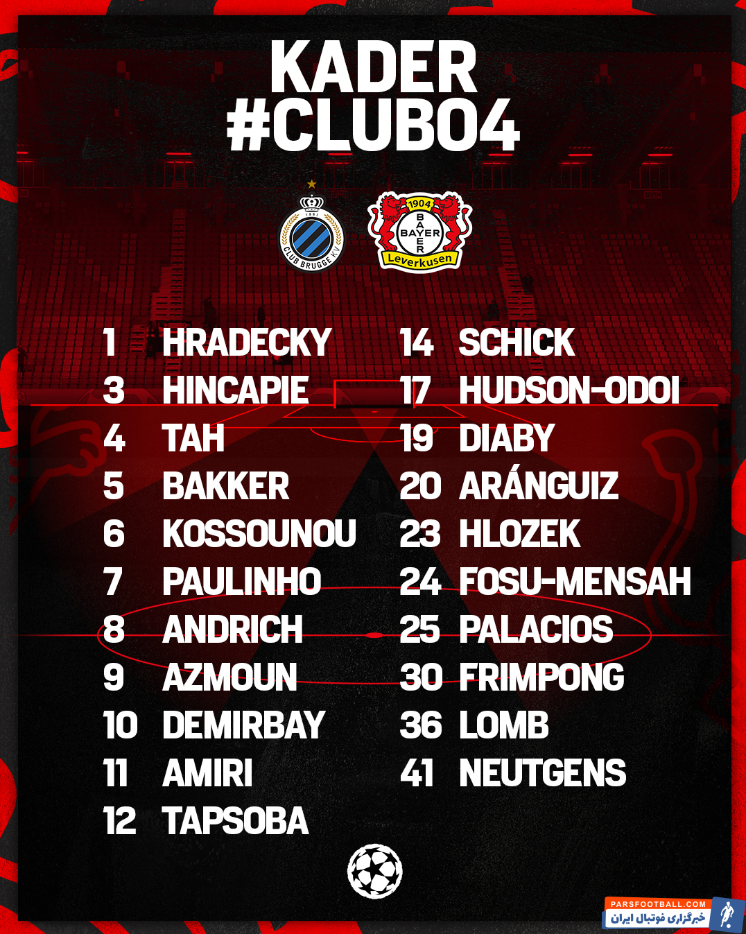 سردار آزمون برای حضور در لیگ قهرمانان اروپا آماده شد