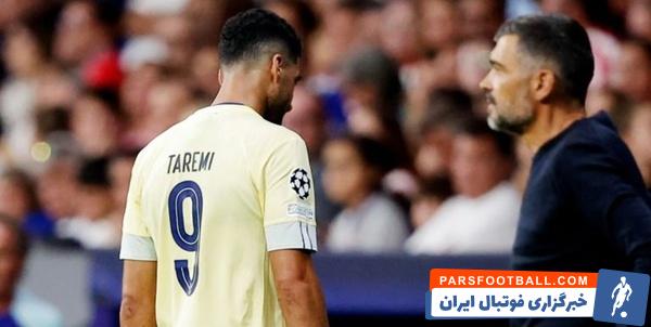سرخیو کونسیسائو سرمربی پورتو به دلیل حمایت از طارمی جریمه شد