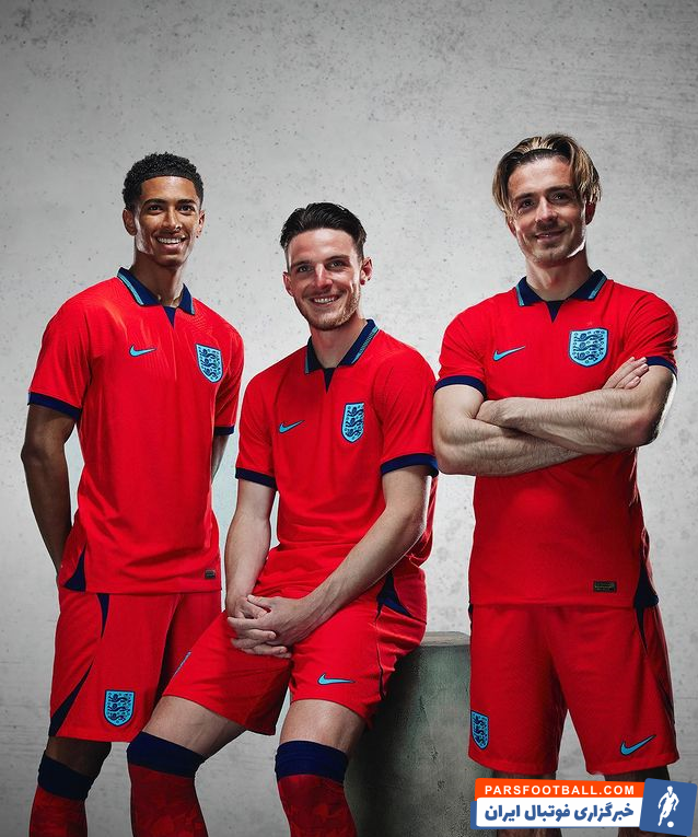 تیم ملی ؛ پیراهن تیم ملی انگلیس در جام جهانی مشخص شد
