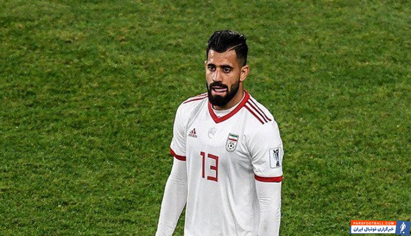 محمدحسین کنعانی زادان محروم از دیدار تیم ملی برابر اروگوئه