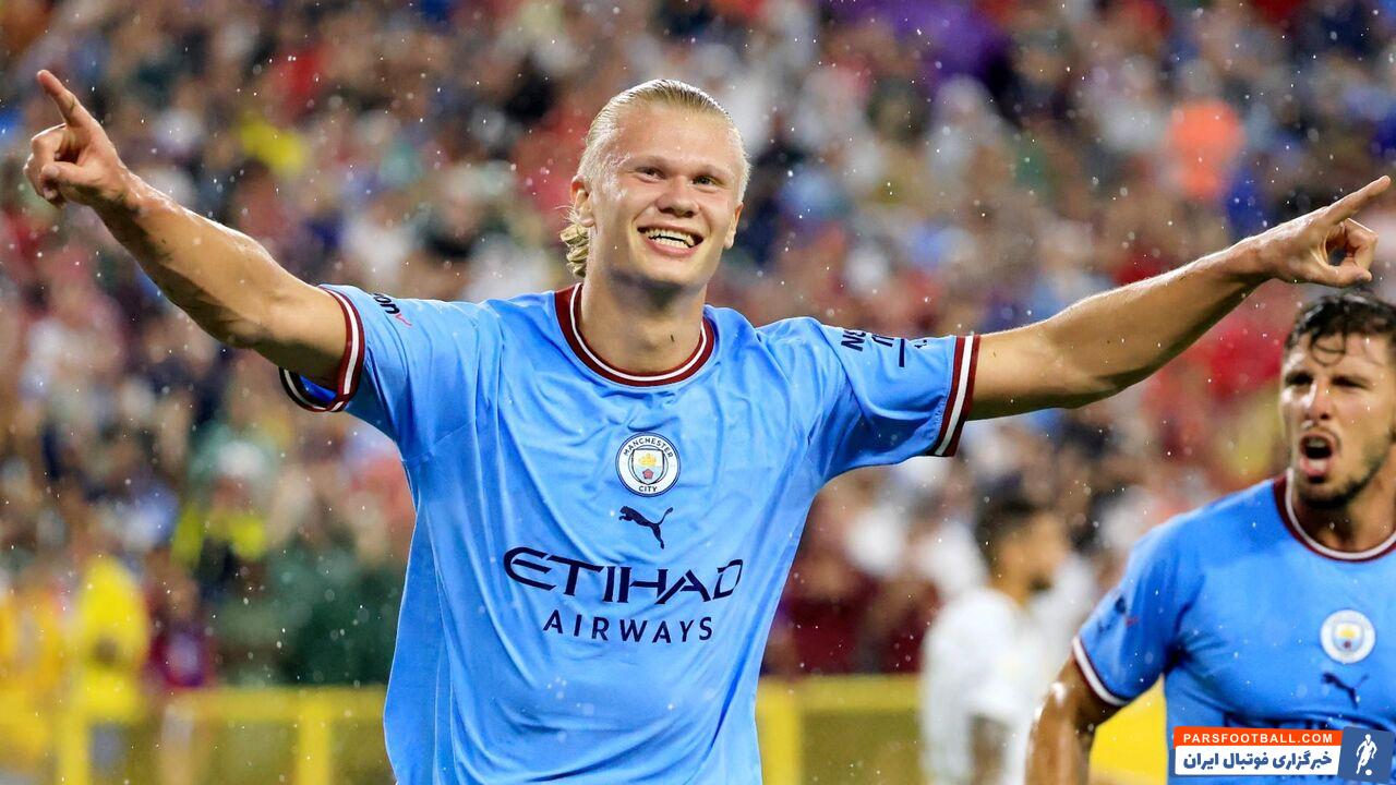 ارلینگ هالند و روبرت لواندوفسکی