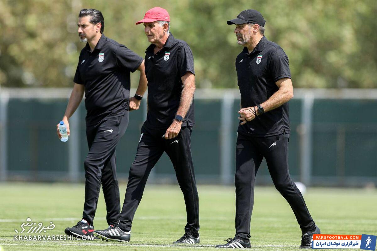 مذاکره کارلوس کی روش با جواد نکونام در هتل المپیک برای حضور در کادر فنی تیم ملی
