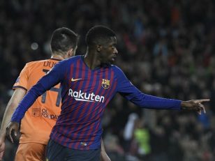 بارسلونا ؛ دمبله : لواندوفسکی کاپیتان و رهبر تیم است