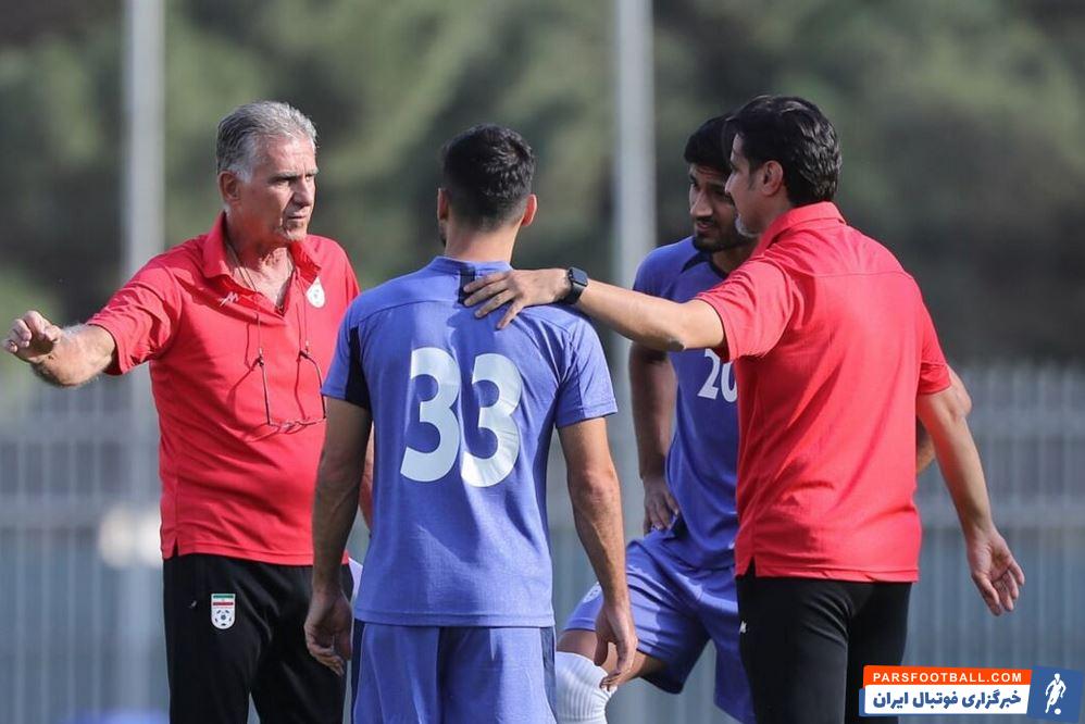 محمد محبی با یک گل رباح ماجری در تمرین تیم ملی کارلوس کی روش را به وجد آورد