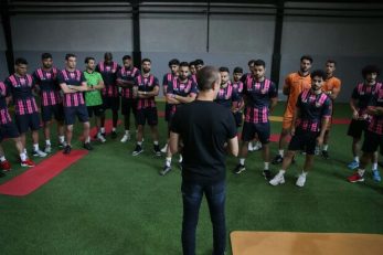 اولین تمرین شیخ دیاباته با پرسپولیس